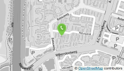 Bekijk kaart van Klussenbedrijf Veldkamp in Leerdam