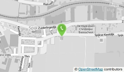 Bekijk kaart van Schildersbedrijf van Dongen & Vendeloo B.V. in Spijk (gemeente West Betuwe Gelderland)