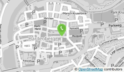 Bekijk kaart van Den Herdenbergher in Hardenberg