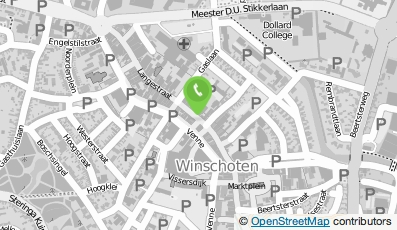 Bekijk kaart van Kooistra's Kledinghuis in Winschoten