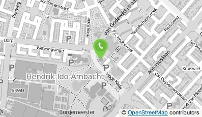 Bekijk kaart van Stg. Openb. Biblioth. AanZet, vestiging Hendrik-Ido-Ambacht in Hendrik-Ido-Ambacht