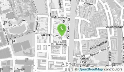 Bekijk kaart van Wijkcentrum Zeeheldenbuurt in Alphen aan den rijn