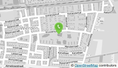 Bekijk kaart van Partou KDV Kruizemunthof 8 in Wierden