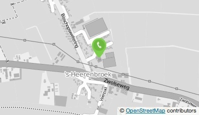 Bekijk kaart van Stichting Verenigingsgebouw De Kandelaar in s-Heerenbroek