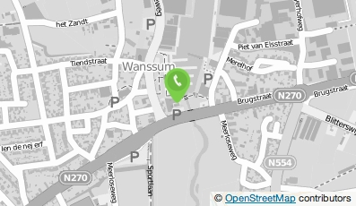 Bekijk kaart van Van Wanssum Café in Wanssum