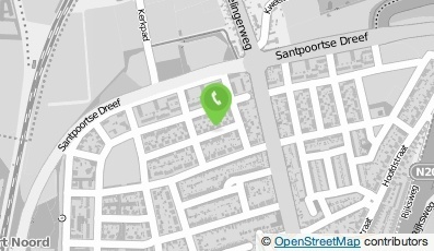 Bekijk kaart van Van der Stoop Consultancy  in Santpoort-Noord