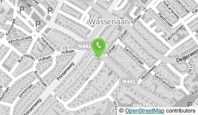 Bekijk kaart van Ad Hendriksen Accountancy & Advisering in Wassenaar