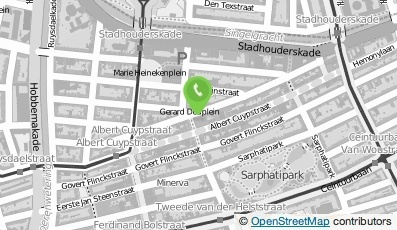Bekijk kaart van Day and Night Hairdressers in Amsterdam