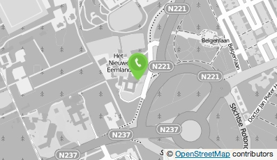 Bekijk kaart van OIB Leerhotel B.V. in Amersfoort