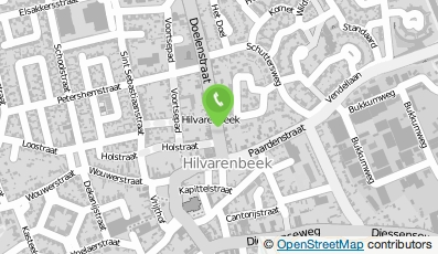 Bekijk kaart van Slagerij Mulders in Hilvarenbeek