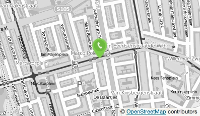 Bekijk kaart van Ko Shoeservice in Amsterdam
