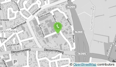 Bekijk kaart van Biks Belegt in Hilvarenbeek