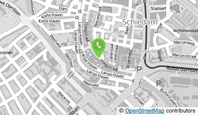 Bekijk kaart van De Vlinder Uitvaartwinkel in Schiedam