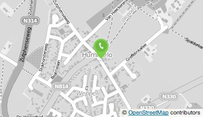 Bekijk kaart van Goed Snick  in Hummelo