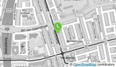 Bekijk kaart van Garage Hoofdweg in Amsterdam