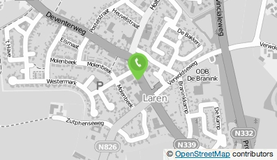 Bekijk kaart van Credion Deventer-Zutphen in Laren (Gelderland)
