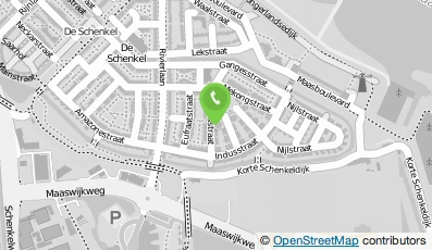 Bekijk kaart van Montagebedrijf M. van Nugteren in Spijkenisse