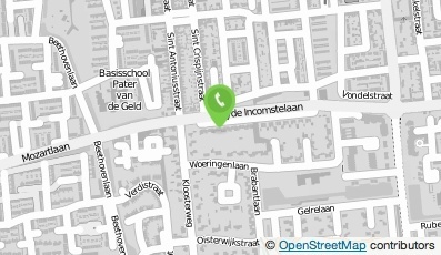 Bekijk kaart van F.B. Ouwerkerk  in Waalwijk