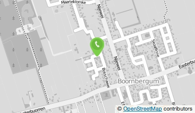 Bekijk kaart van J Zwaagstra Diensten  in Boornbergum
