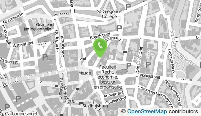 Bekijk kaart van Restaurant Venster in Utrecht