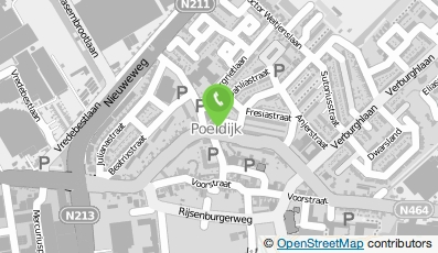 Bekijk kaart van Broodjeszaak Poeldijk in Poeldijk