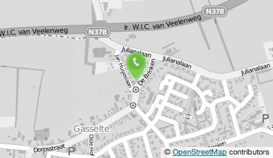 Bekijk kaart van Home shopping in Gasselte