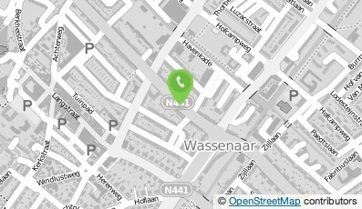 Bekijk kaart van Kapsalon Friends in Wassenaar