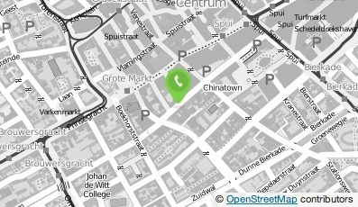 Bekijk kaart van Optie1 Den Haag Gedempte Burgwal in Den Haag