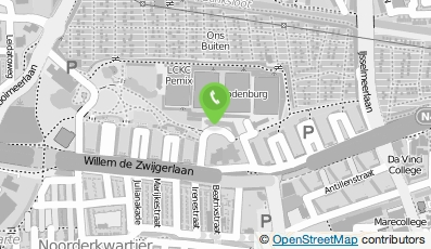 Bekijk kaart van Kindcentrum De Tovertuin in Leiden