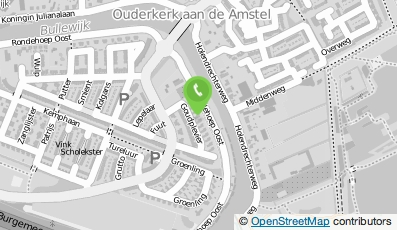 Bekijk kaart van Weg met de Pijn in Ouderkerk aan De Amstel