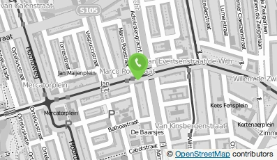 Bekijk kaart van Daphne Dames en Heren Haarstudio in Amsterdam