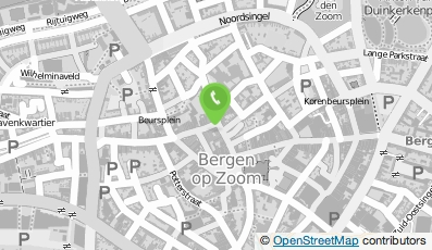 Bekijk kaart van 't Pakhuis in Bergen op Zoom