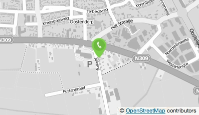 Bekijk kaart van M.v.a in Kraggenburg