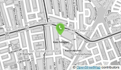Bekijk kaart van W&V Administratie in Amsterdam