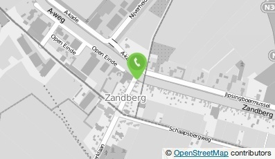 Bekijk kaart van Café Zandberg in Musselkanaal