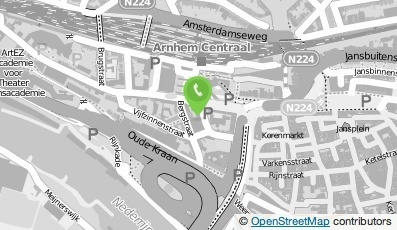 Bekijk kaart van MeeM Eten en Drinken in Arnhem