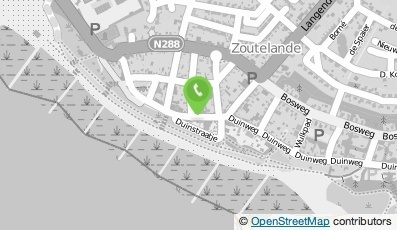 Bekijk kaart van Restaurant ZieZo! in Zoutelande
