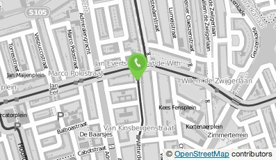 Bekijk kaart van Café 't Stoplicht in Amsterdam