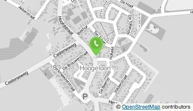Bekijk kaart van Stillaert in Hoogeloon