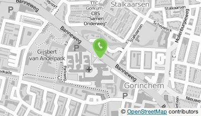 Bekijk kaart van Maatschap oogheelkunde Beatrixziekenhuis in Gorinchem