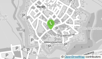 Bekijk kaart van Restaurant de Korenbeurs in Hulst