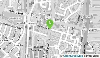 Bekijk kaart van D-reizen in Waddinxveen