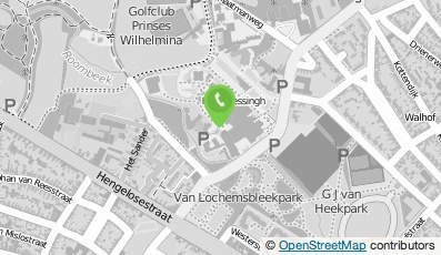 Bekijk kaart van Orthokliniek Oost  (Lokatie 't roessing) in Enschede