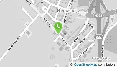 Bekijk kaart van Uw Slager Schouten in Nieuwendijk