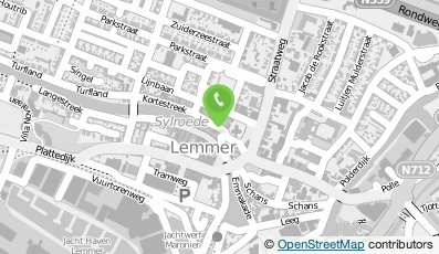 Bekijk kaart van Diëtistenpraktijk De Friese Meren in Lemmer