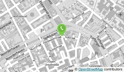 Bekijk kaart van Cafetaria Ebbinge in Groningen