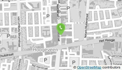 Bekijk kaart van Ter Stal Textiel B.V. in Hoogeveen