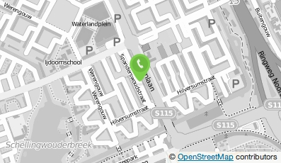 Bekijk kaart van FysioHolland Amsterdam Spanderswoudstraat in Amsterdam