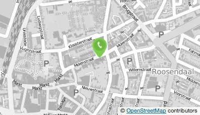 Bekijk kaart van Kledingreparatie Perfect in Roosendaal