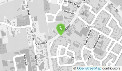 Bekijk kaart van Dorps Café Veen in Veen
